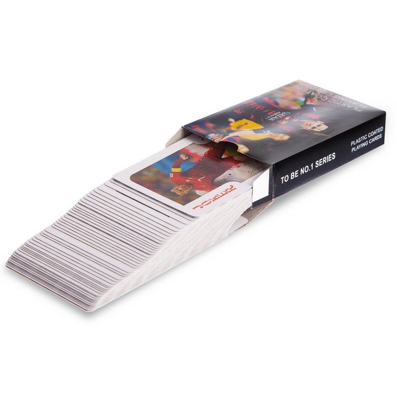 LAMINATED PLAYING CARDS With Soccer Stars 54card Deck Etsy