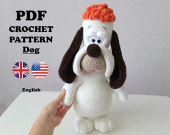 CROCHET PATTERN DogToy / Amigurumi tutorial PDF file