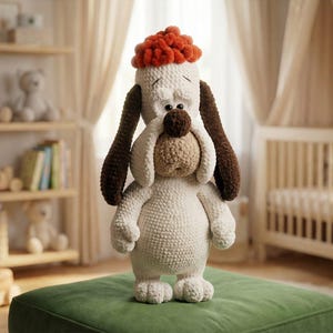 CROCHET PATTERN DogToy / Amigurumi tutorial PDF file