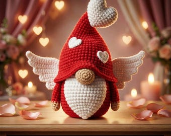 Herzzwerg Amigurumi Häkelanleitung (PDF)