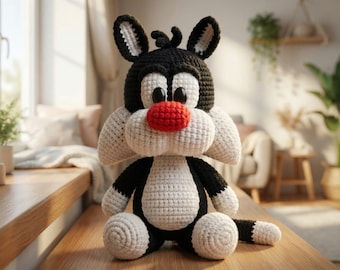 Crochet Cat Toy Pattern, Amigurumi Kitten (PDF Pattern)