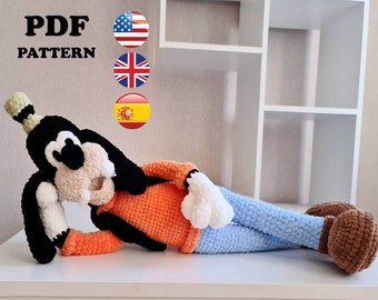 CROCHET PATTERN Dog Toy / Amigurumi tutorial PDF file