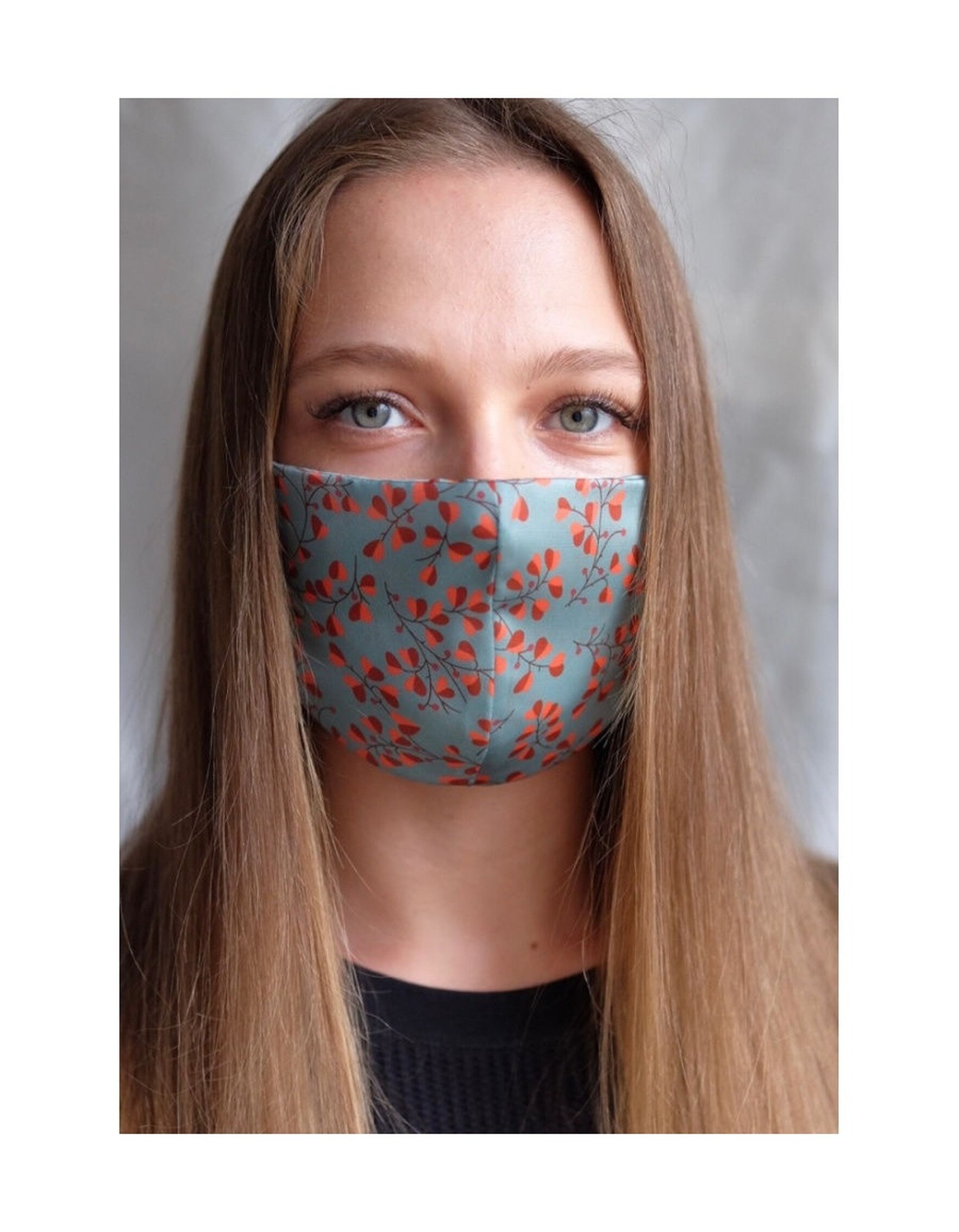 Soft Silk face mask UK Soft Silk mask USA Silk Frolar Etsy