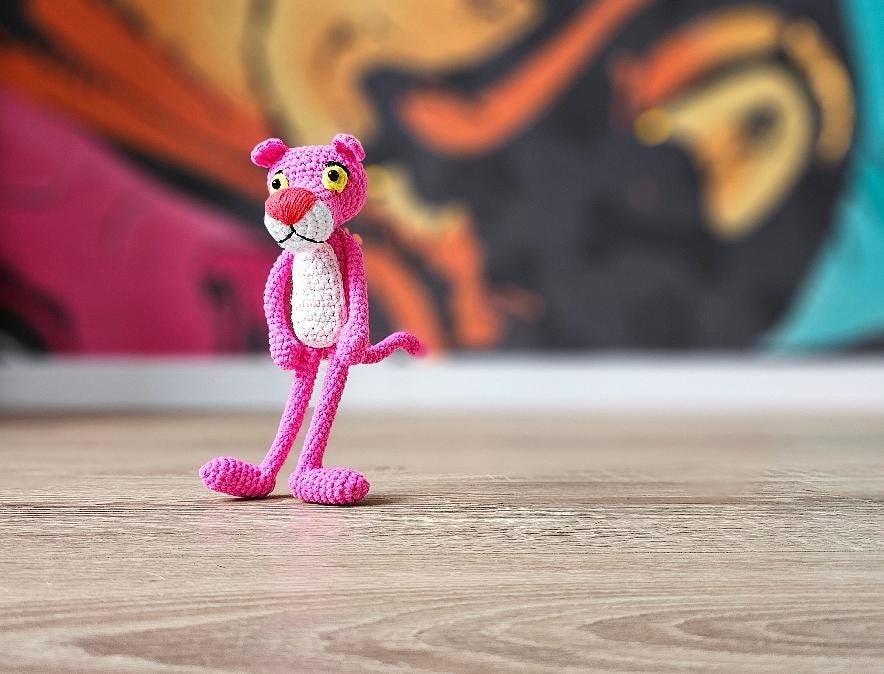 L'HOMME DE GINGEMBRE, doudou fait main au crochet, amigurumi, neuf, 18