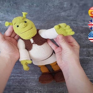 CROCHET PATTERN Ogre Toy / Amigurumi tutorial PDF file