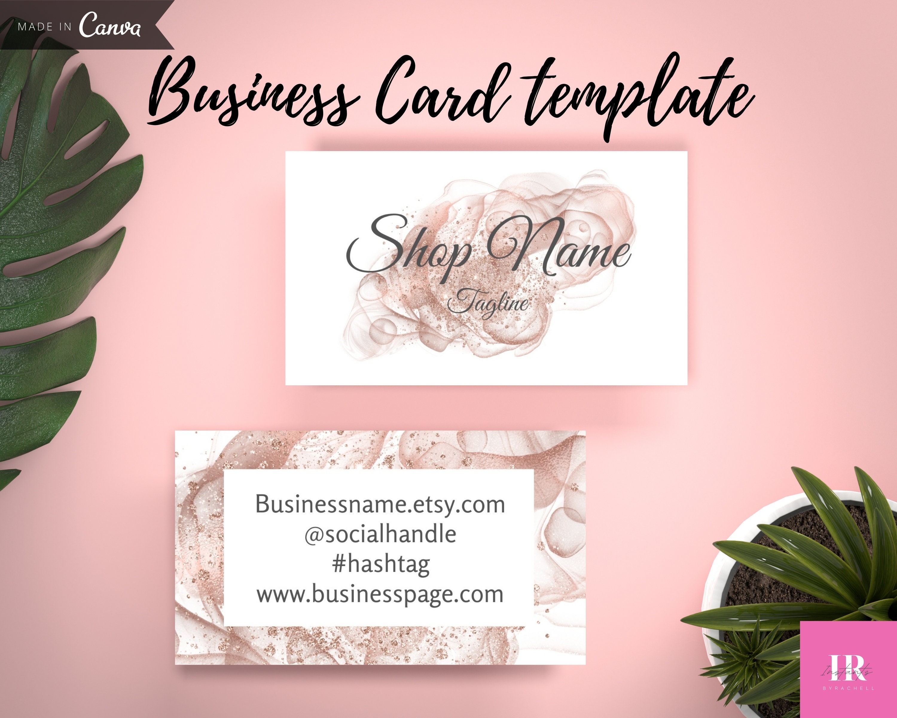 Business Card for Candles Business Card Template Download Etsy
