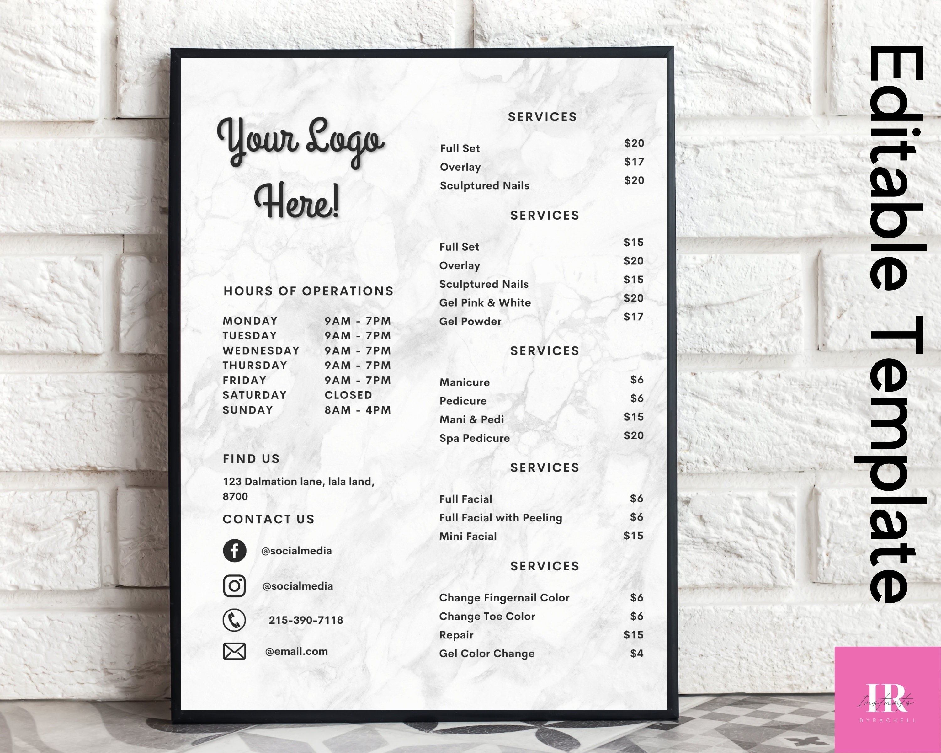 salon-price-list-template-free