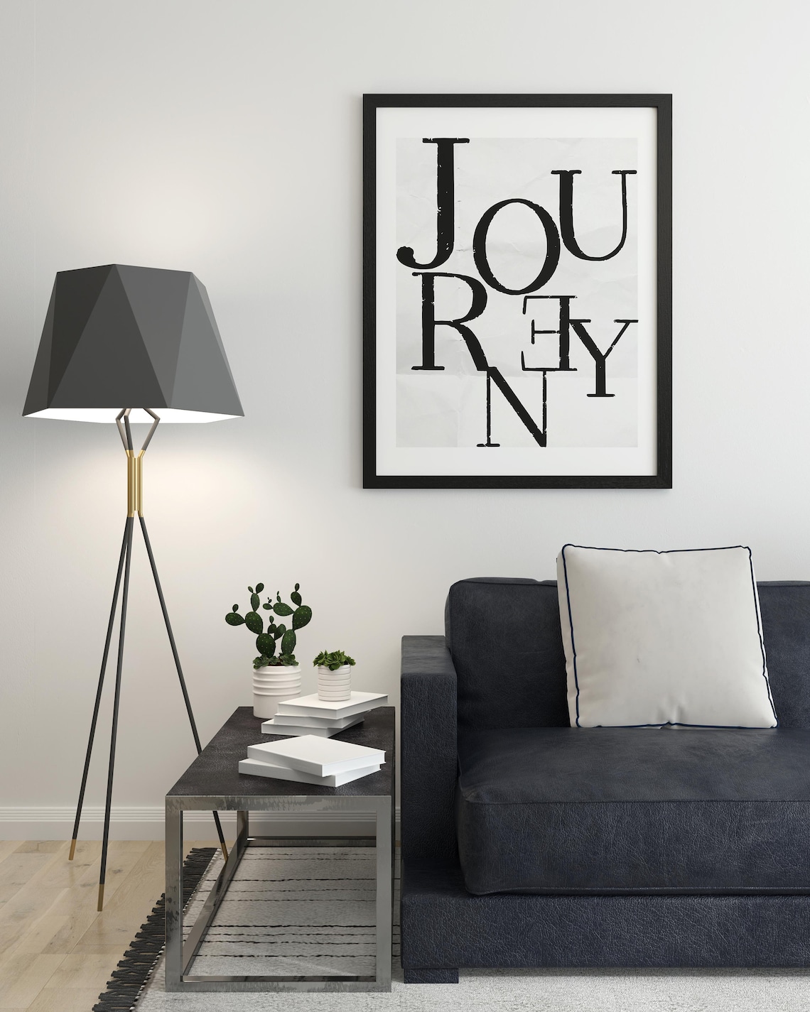 Journey Wall Decor 2 Set Gifts Journey Minimal Quote Print Etsy