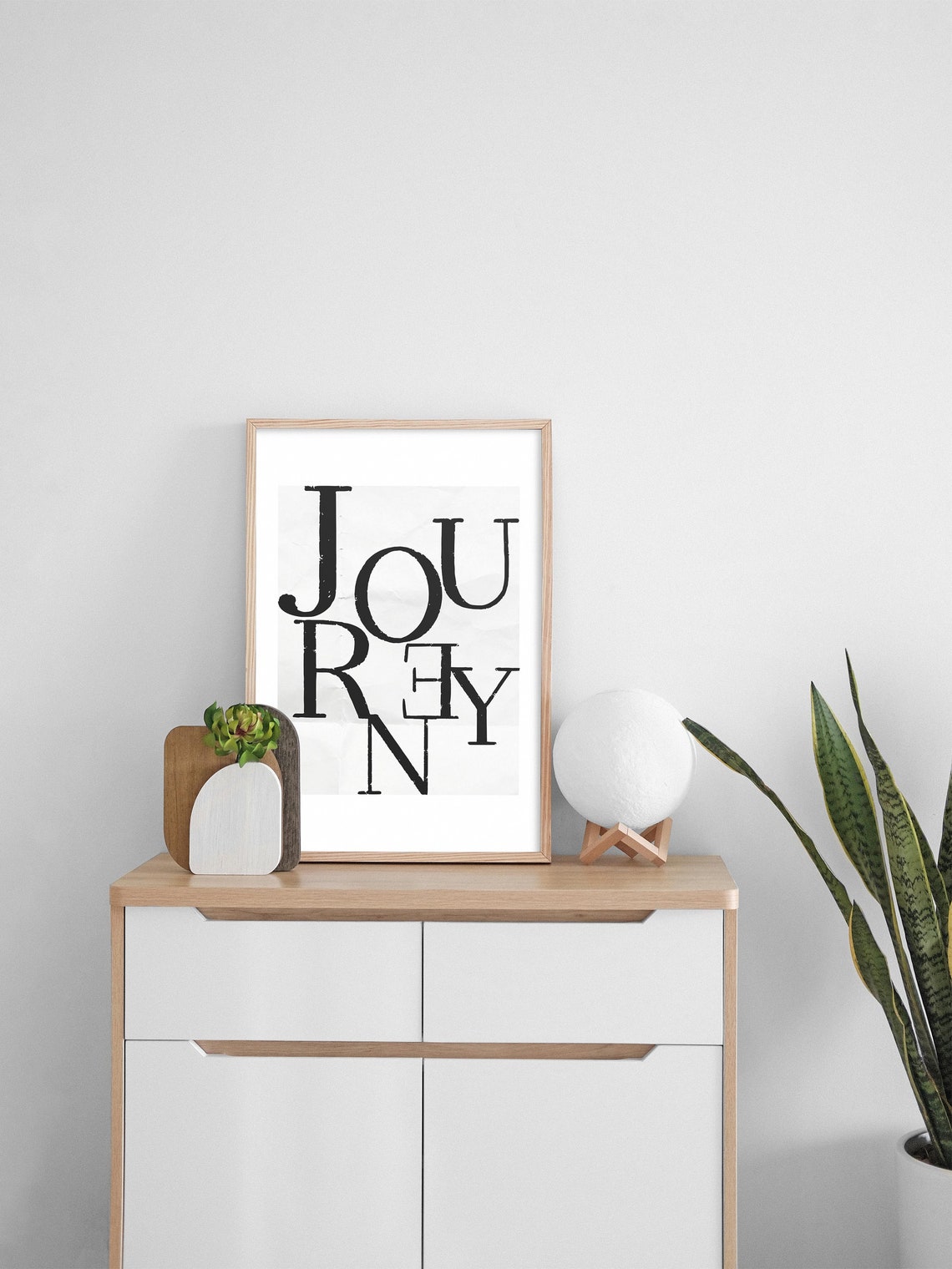 Journey Wall Decor 2 Set Gifts Journey Minimal Quote Print Etsy