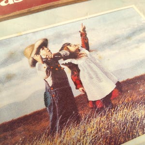 Kit de bordado vintage con punto de lana FLYIN HIGH de Needle Treasures