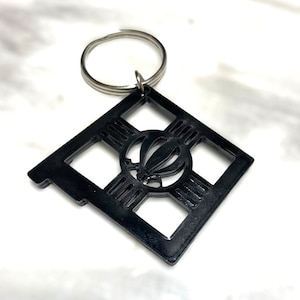 Zia Silver – Keychain – Metal the Brand