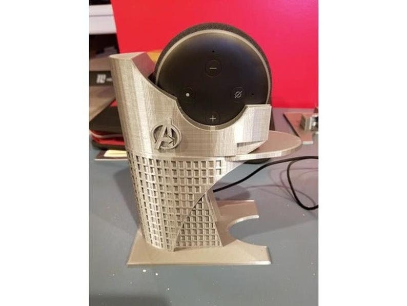 Avenger Tower Amazon Alexa Echo Dot 2 & 3 / Google Home Mini Etsy