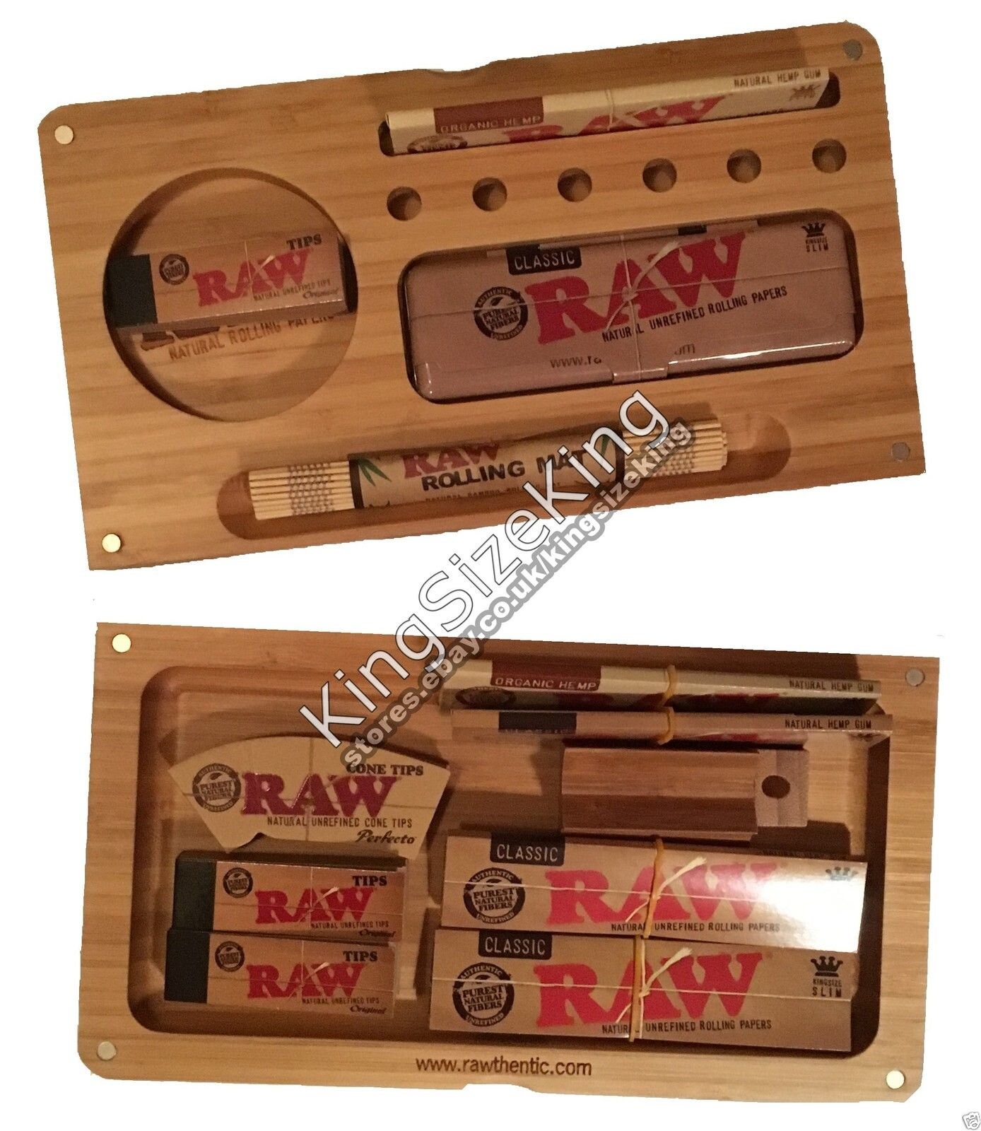 Tips Mat Smoking Set Deal a Perfect Gift Papers Raw Mini Tray 