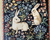 William Morris Penelope Two Rabbits Tapestry Canvas – 50cm x 50cm | #1904.15