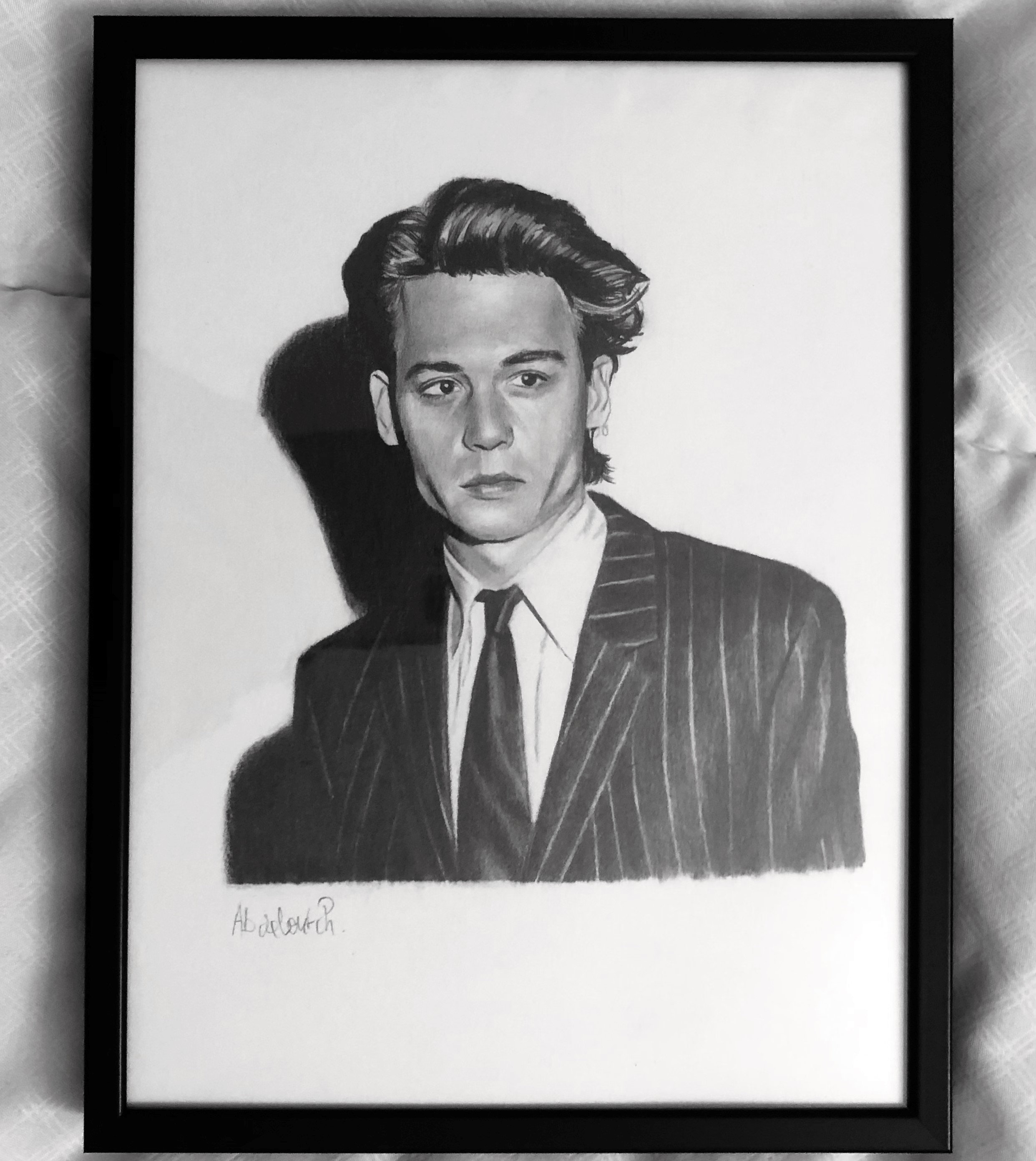 Poster Dessin de Johnny Depp