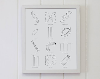 Noodles Art Print