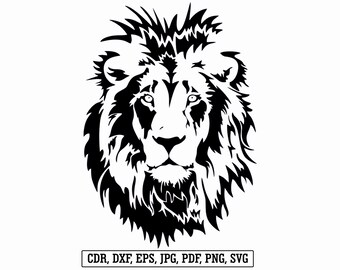 Mandala Lion Svg Etsy