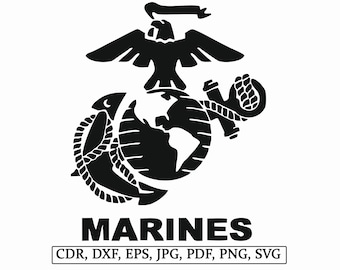 Download Marine corps svg | Etsy