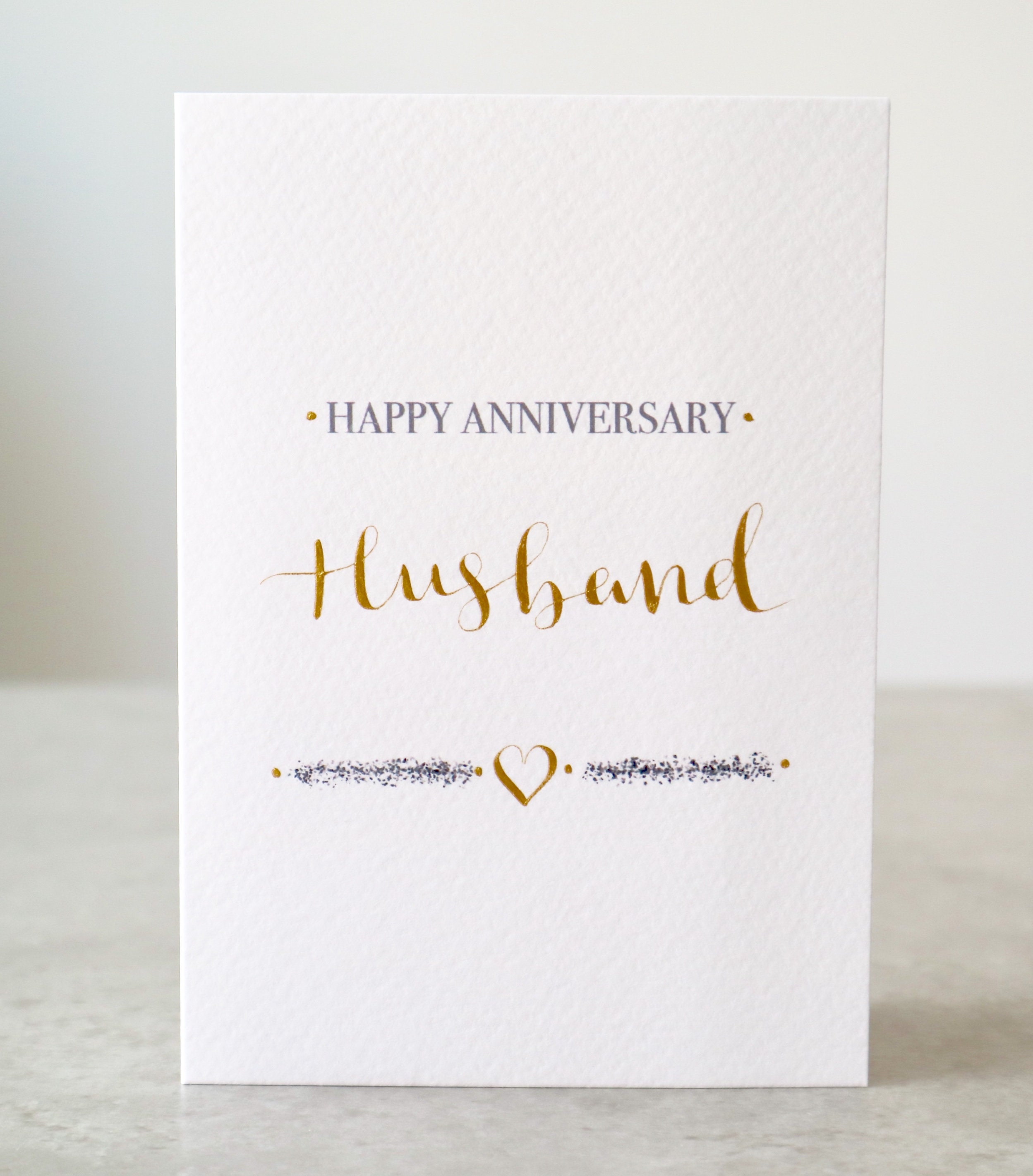 HUSBAND ANNIVERSARY CARD 1st Anniversary Card Handmade Etsy