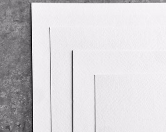 Premium 300gsm Calligraphy Paper - Non-Smudge, Watercolour & Ink