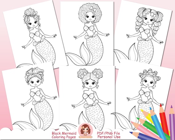 Mermaid Coloring Book for Kids Ages 8-12 Graphic by Salam Store · Creative  Fabrica