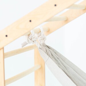 Linen Kids Hammock for Transformable Climbing Triangle Baby - Etsy