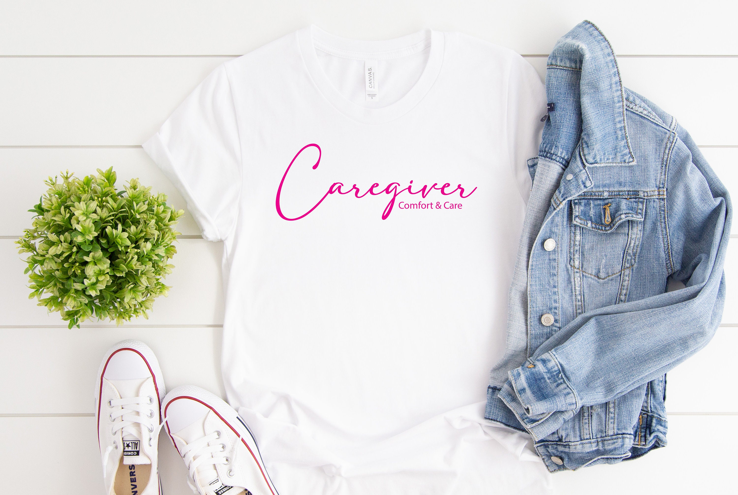 Caregiver t-shirt gift for caregiver cartaker | Etsy