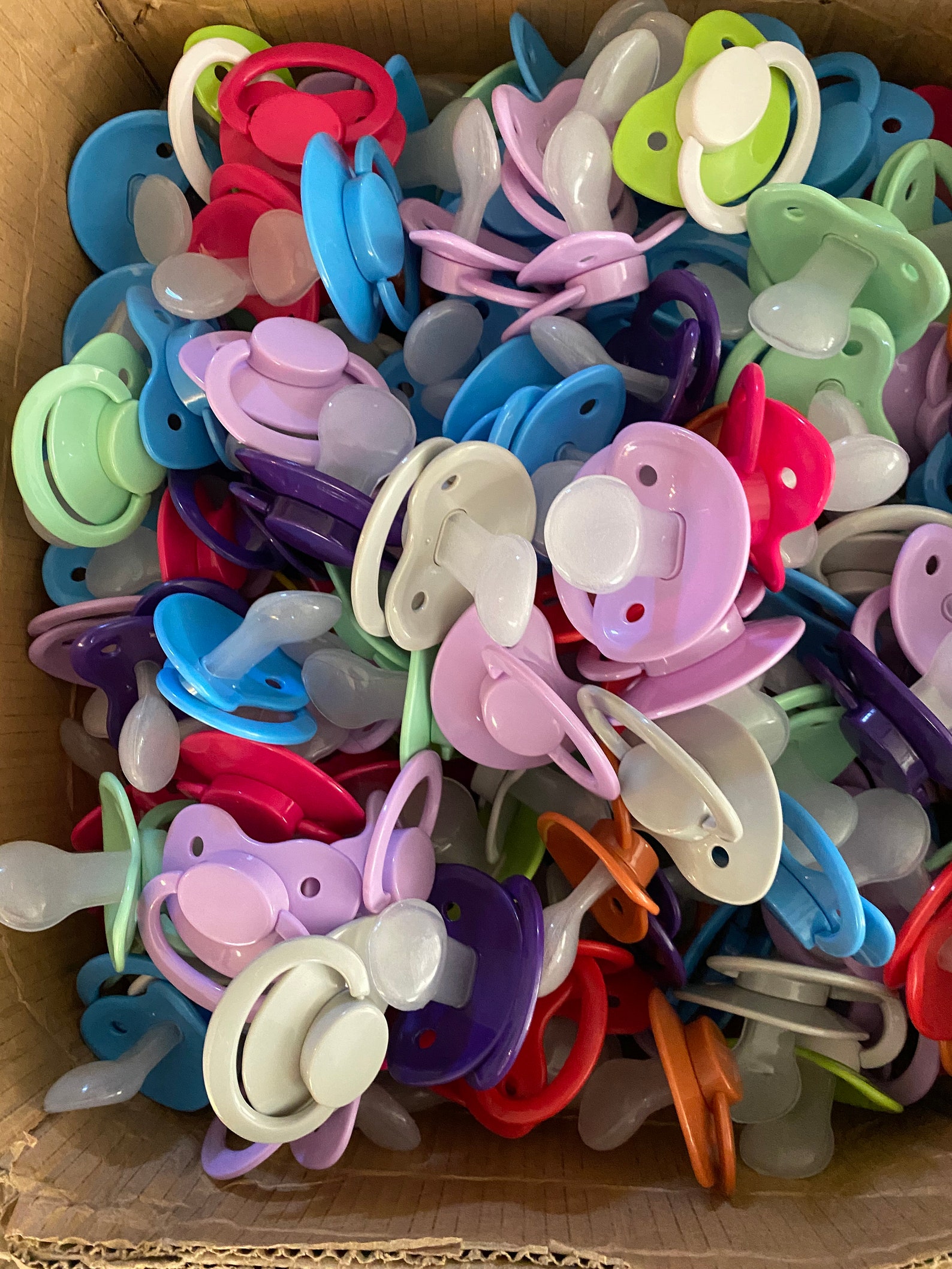 Assorted Adult Pacifiers in Bulk 20 Pack Etsy