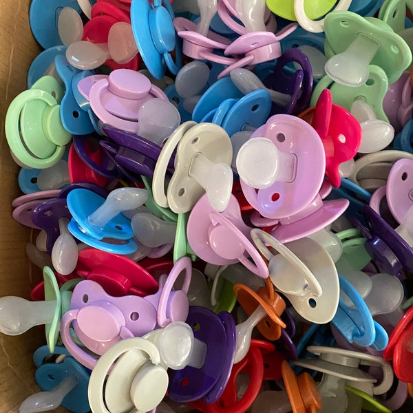 Assorted  Adult Pacifiers in Bulk 20 Pack