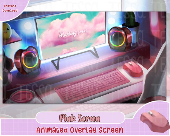 Pantalla rosa animada pc twitch superposición brb banner a - Etsy España Pantalla rosa animada pc twitch superposición brb banner a - Etsy España
