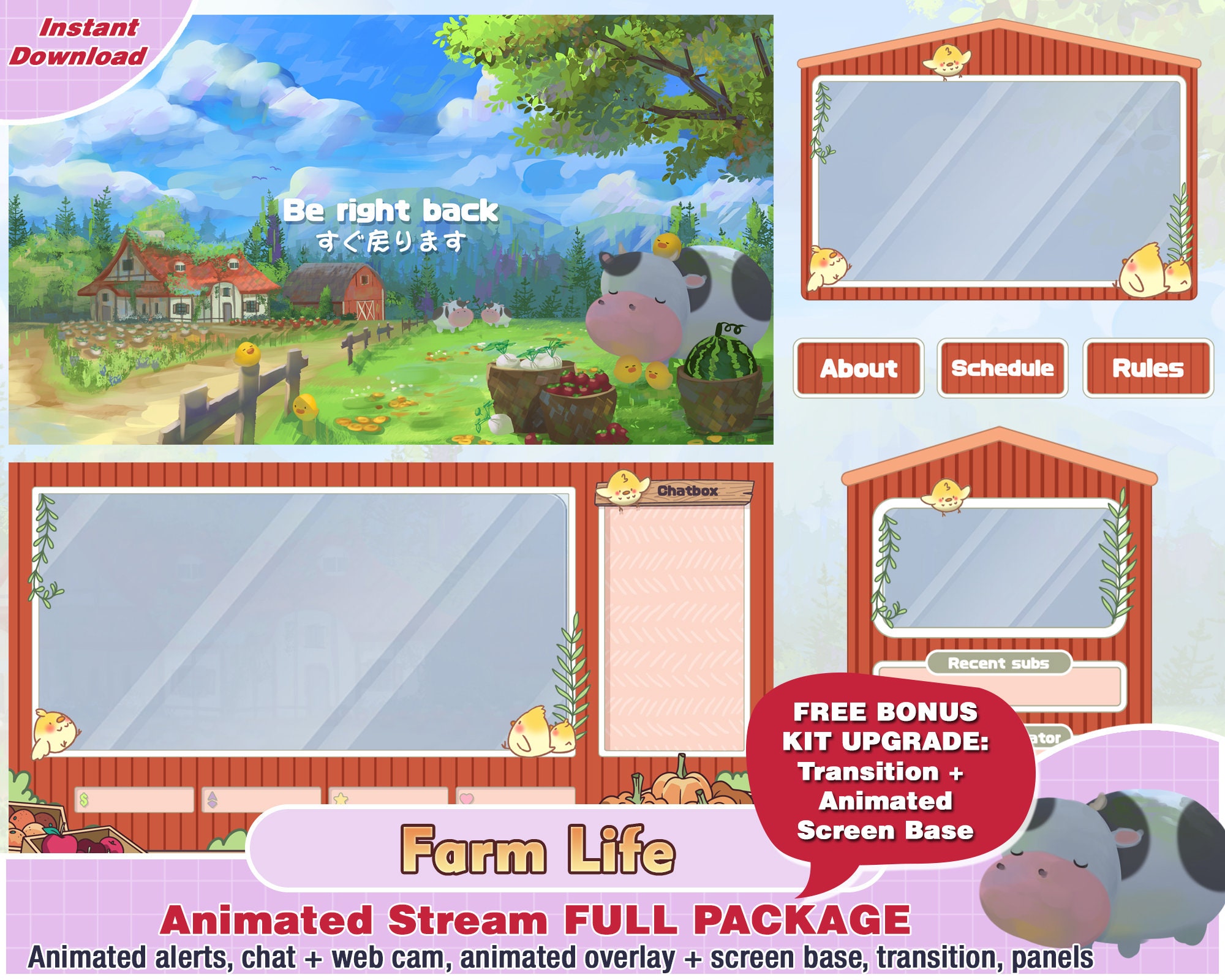 Farming Simulator 20  Twitch and  Templates