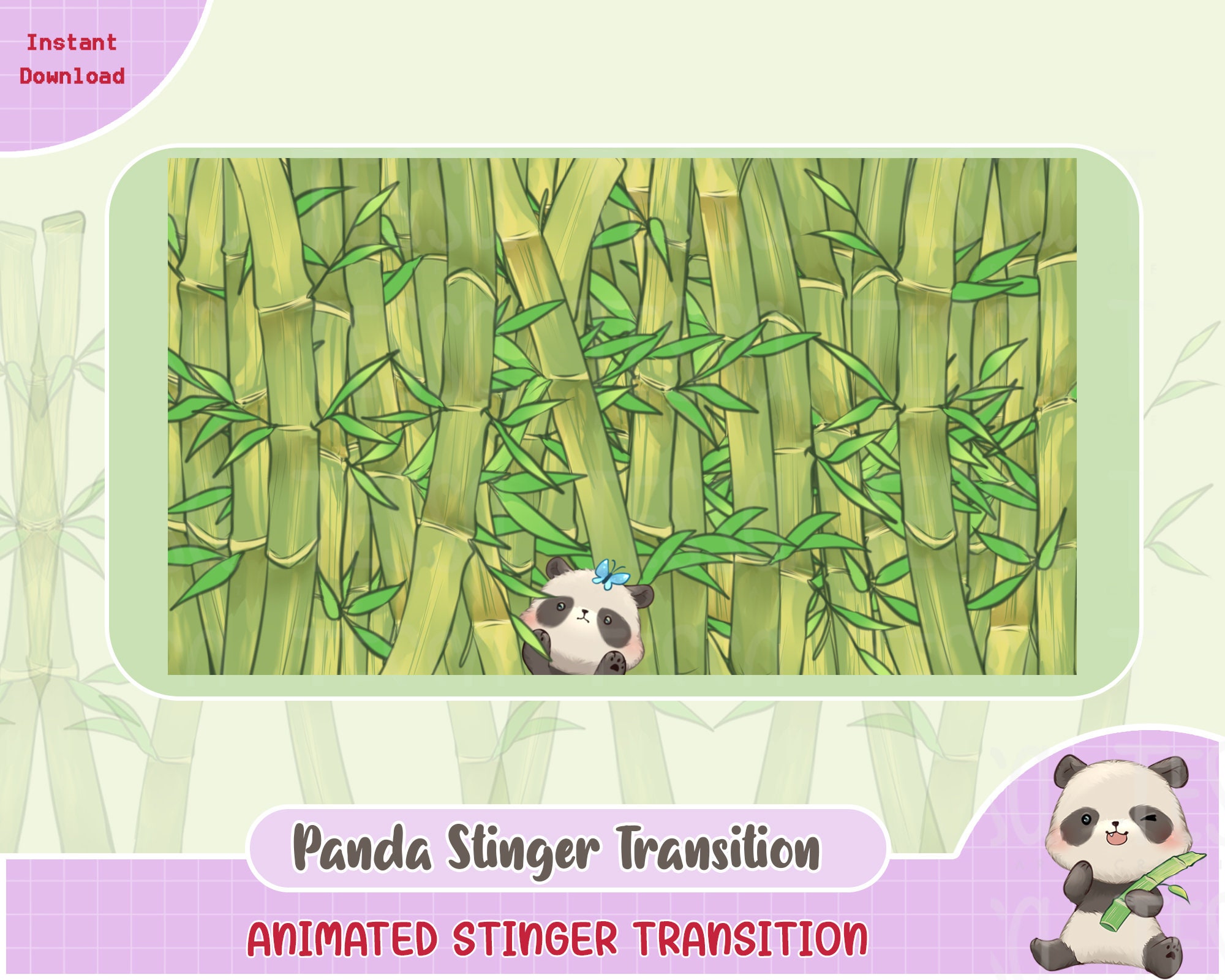 Animated Cute Panda Bamboo Twitch Transition Scene Animate Etsy Canada Animated Cute Panda Bamboo Twitch Transition Scene Animate Etsy Canada