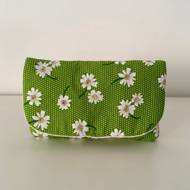 Fabric Padded Case Sewing Case Pouch for Sunglasses floral