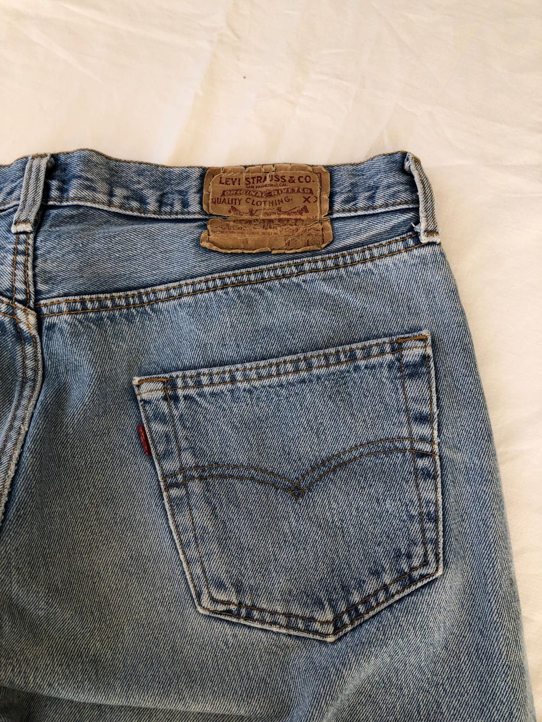 Levi's 501 Vintage W36L36 Made in USA Authentic Unisex Jeans Levi's 501 Vintage W36L36 Made in USA Authentic Unisex Jeans