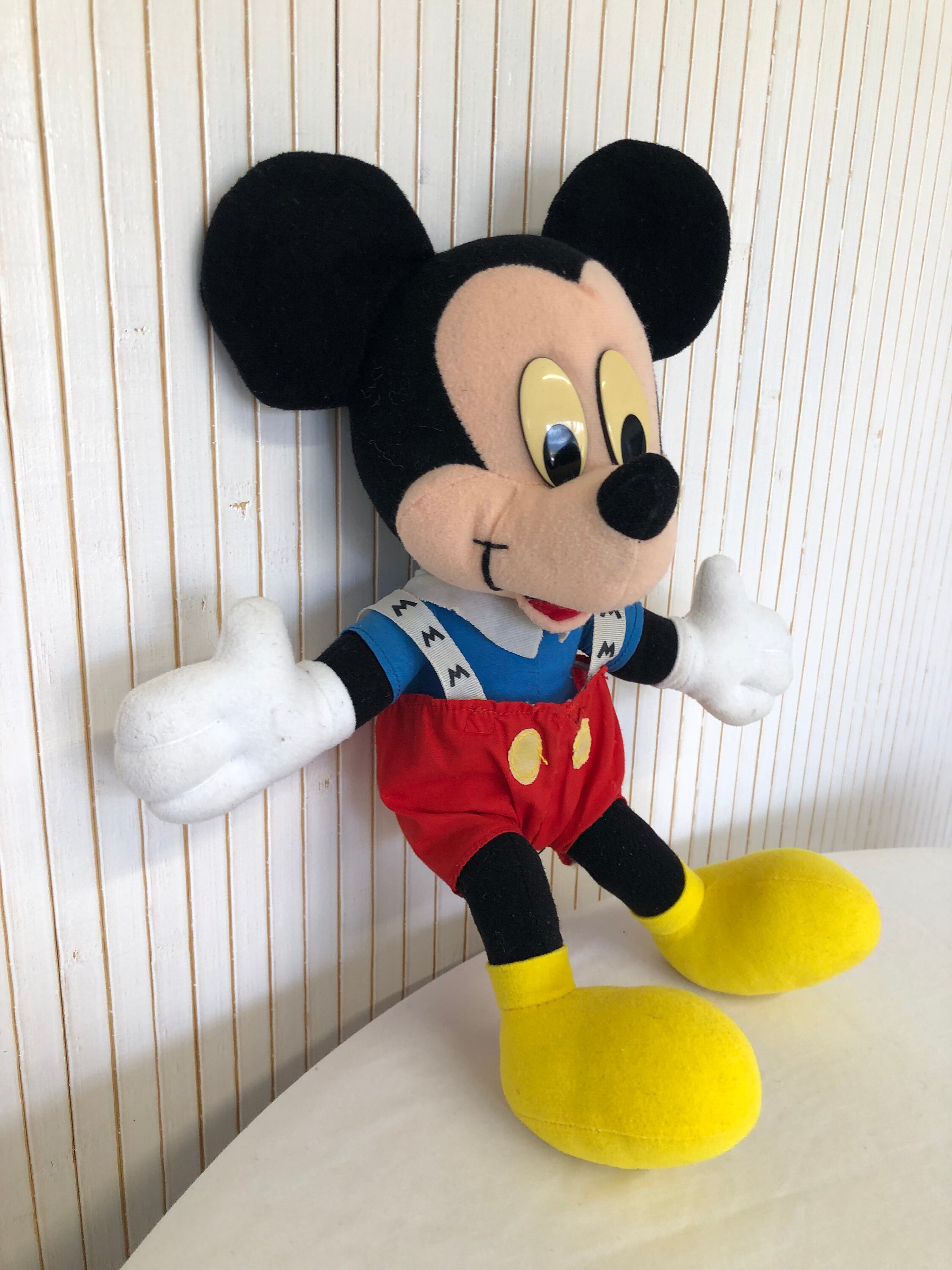 ヴィンテージ ミッキーマウス ぬいぐるみ マテル 幼少期の思い出