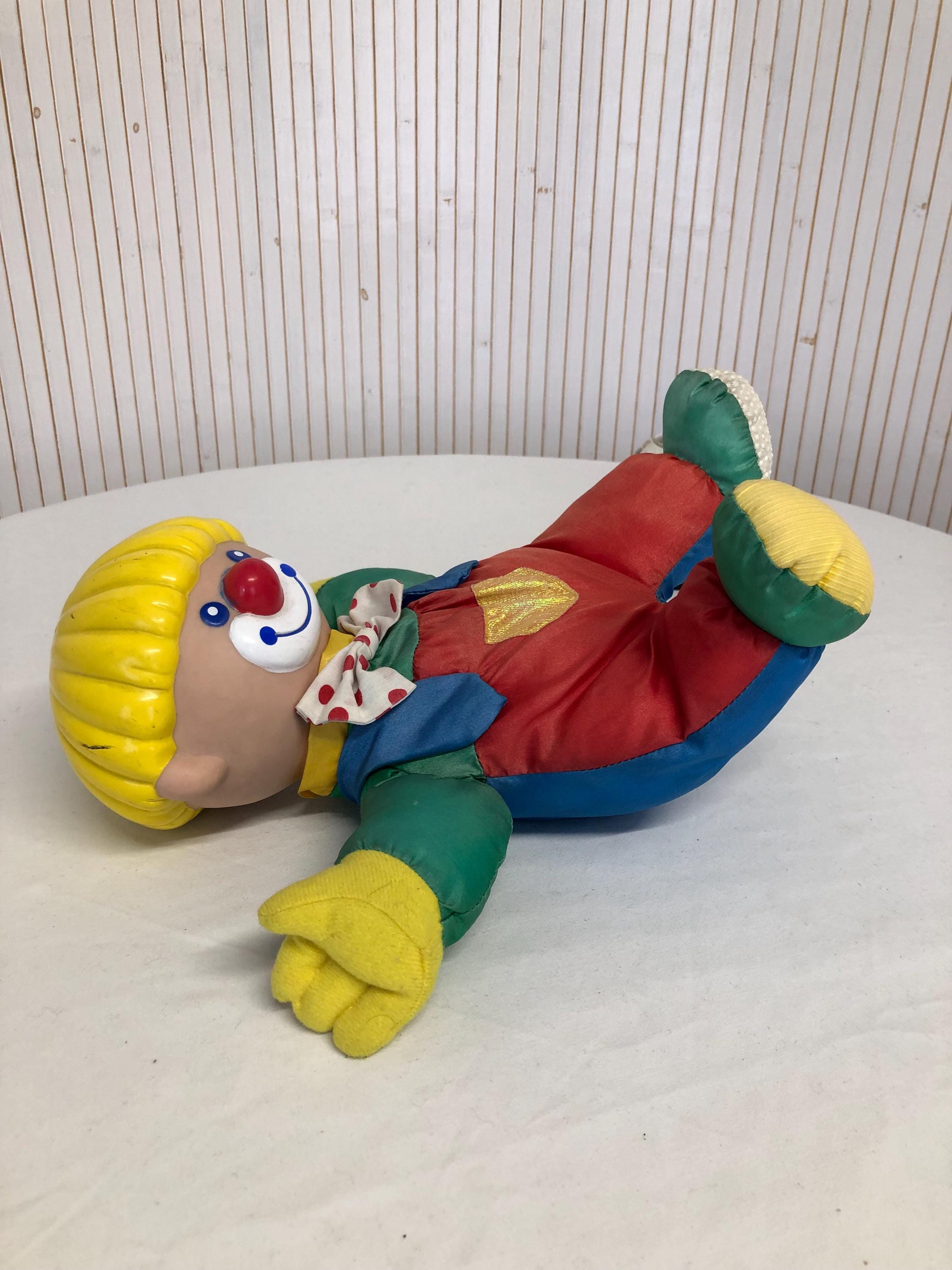 ヴィンテージピエロぬいぐるみ ハッピーベビーソフトトイ 古いマルチ 