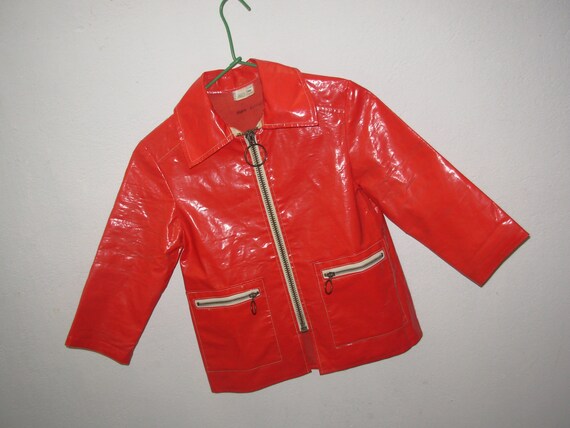 Vintage WhiteCoat Vintage Ciré Rouge