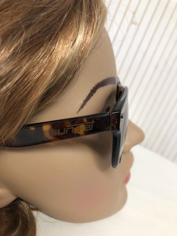 Sunjet by Carrera Rare Vintage Model 4317 Unisex Tortoise Shell  Sunglasses Sunjet by Carrera Vintage Tortoiseshell Camouflage Pattern  main image 2
