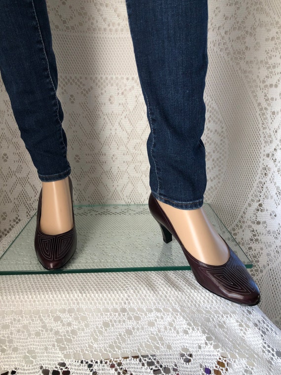 Pumps Vintage Woman Pumps Bally Switzerland Bellezza in Brown