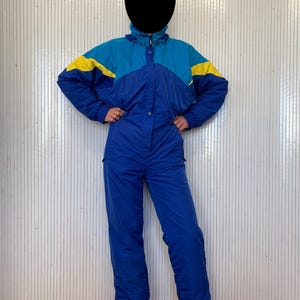 Combinaison De Ski Garçon Vintage – Années 80, Taille 164