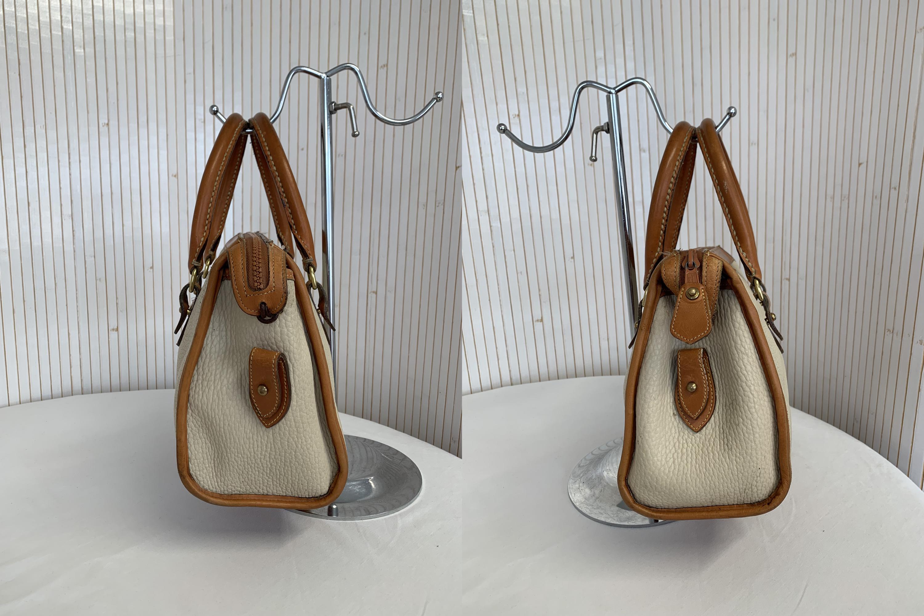 Dooney & Bourke ヴィンテージ レディースバッグ ベージュグレイン 