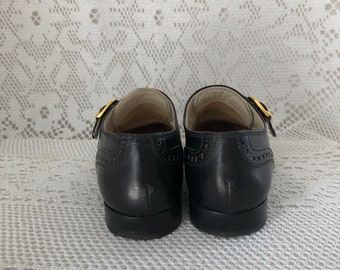 Sapatos femininos Derbies sapatos oxford de couro de dois tons