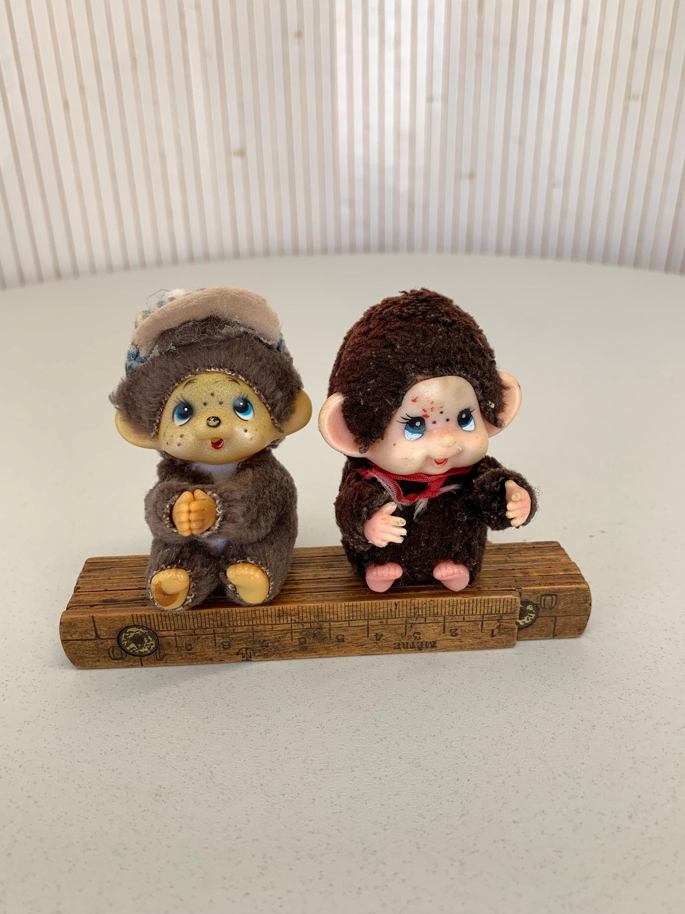 KIKI LE VRAI turquoise vert Bleu sekiguchi vintage Monchhichi EUR 95,00 - FR