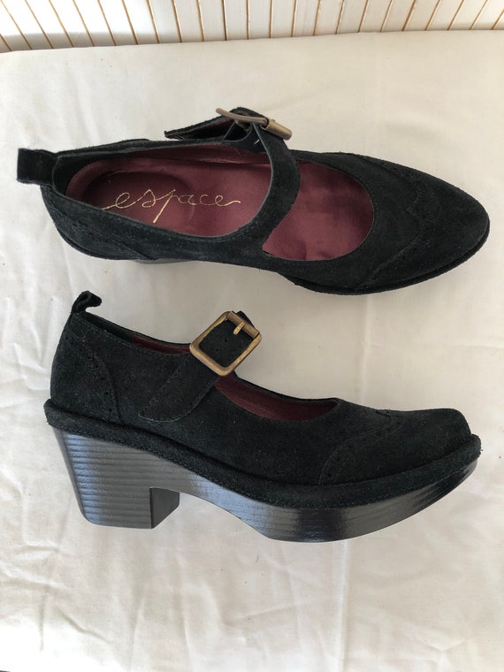 Escarpins Femme Style Rétro Richelieu - Dentelle Et Talon Bloc 3.5 Cm - Pointures 31 à 52 EU - Synthétique