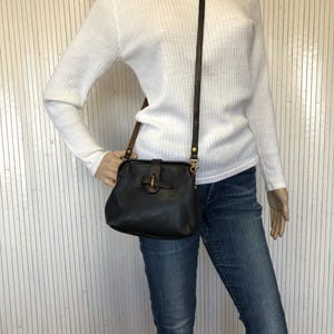 Mini sacoche en cuir Vintage Sac Minimaliste Marron Femme Petit sac Bourse Bandoulière réglable Rustique Cuir robuste