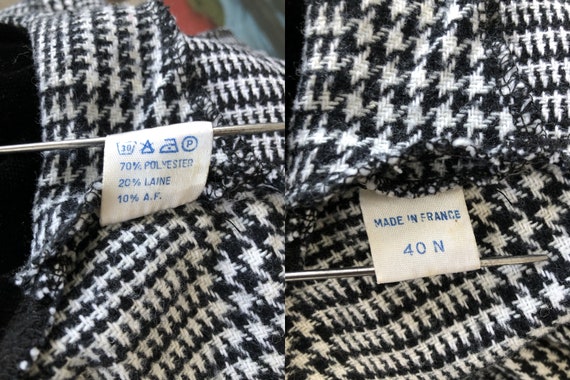 Robe en laine Vintage 70s Femme taille S Robe Pie… - image 6