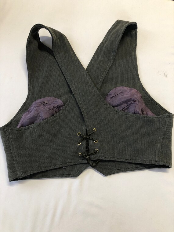 Gilet Femme Vintage REI Taille S - Bleu, Polyester, Occasion Très Bon état, Style Décontracté