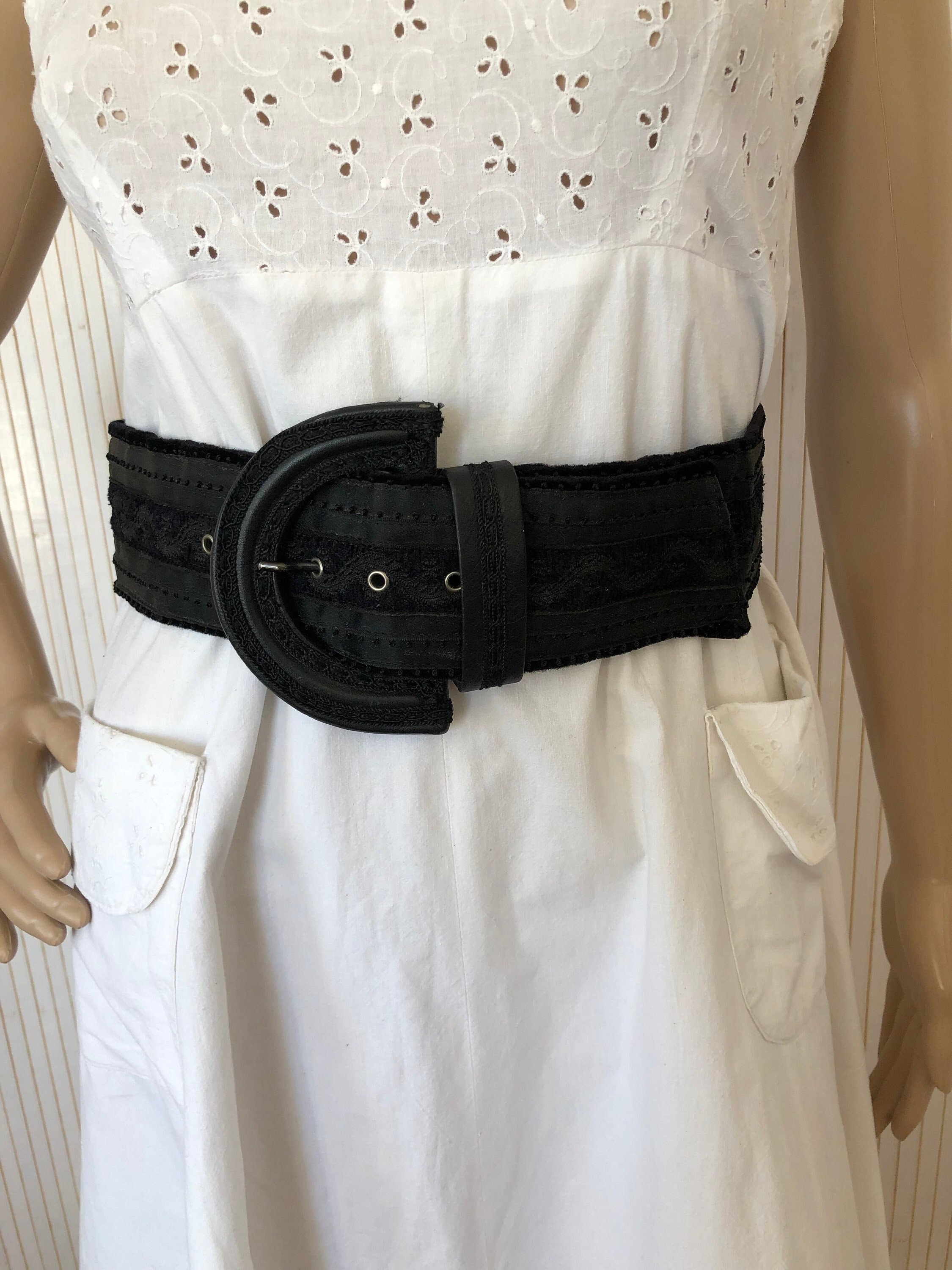 1951 Womens Women\'s Bag Belt, Black, Large X-large GRACE KARIN Women main image 2