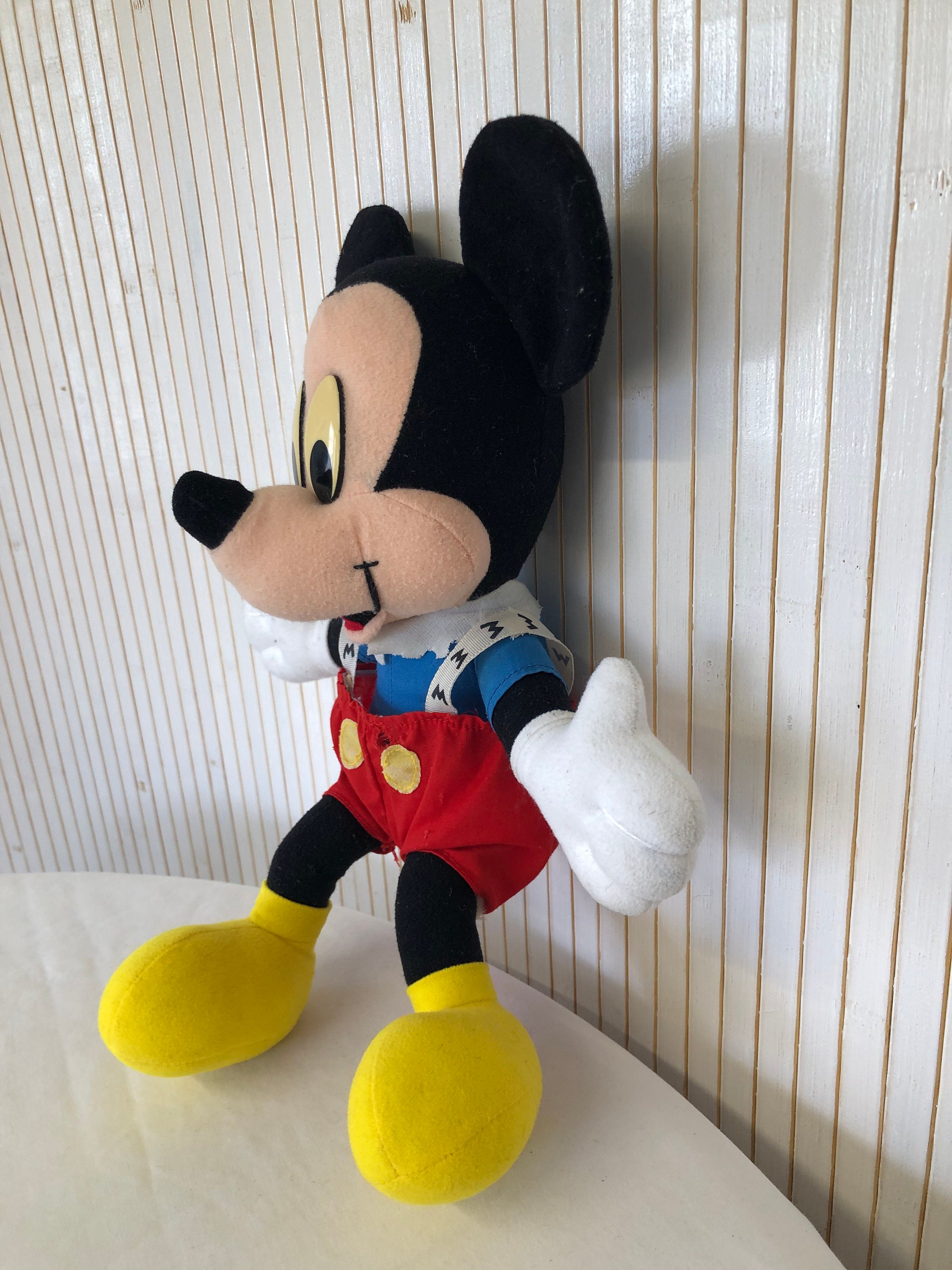 ヴィンテージ ミッキーマウス ぬいぐるみ マテル 幼少期の思い出