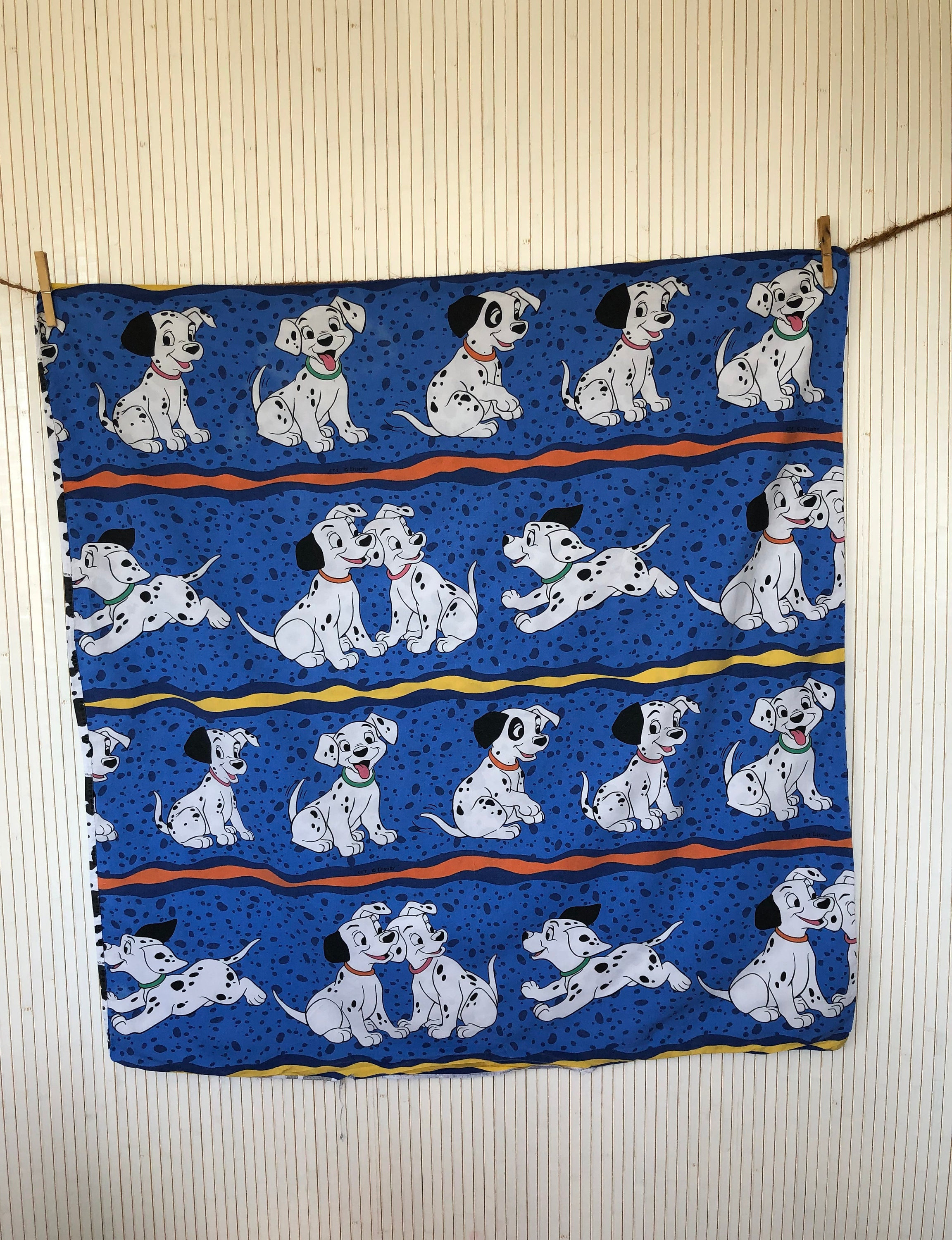 Disney Baby Duvet Cover 101 Dalmatians Vintage Children s Cotton Sheet Puppies Pattern Duvet Cover Dog Cushion Etsy